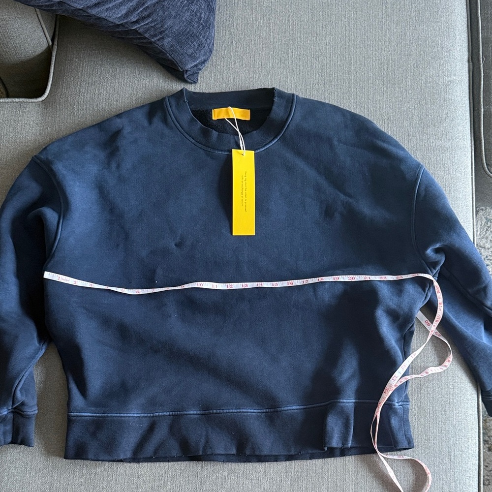 Yellow Label Co (Yelabel) Navy Blue Crewneck